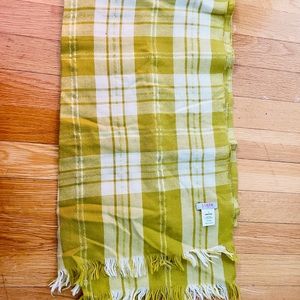 JCrew Plaid Scarf